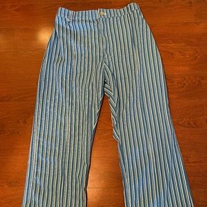 Big Bud Press - Stripe Western Pants Blue